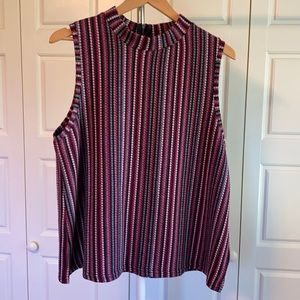 Postmark sleeveless shell top